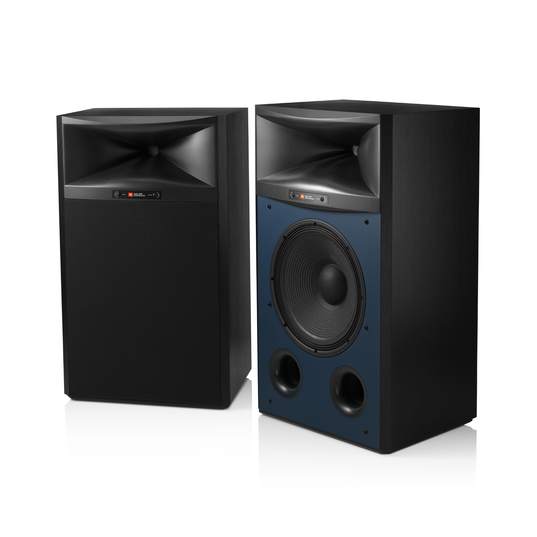 JBL 4367 - Black - 15" (380mm) 2-way Floorstanding Studio Monitor Loudspeaker - Hero